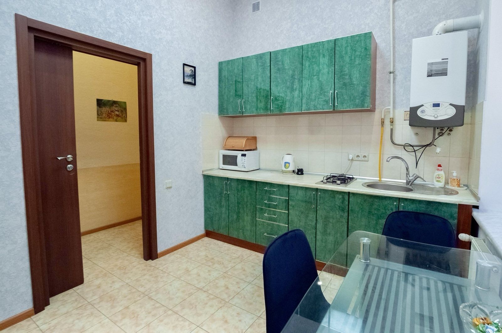 аренда двухкомнатной квартиры номер A-174008 в Приморском районе, фото номер 17